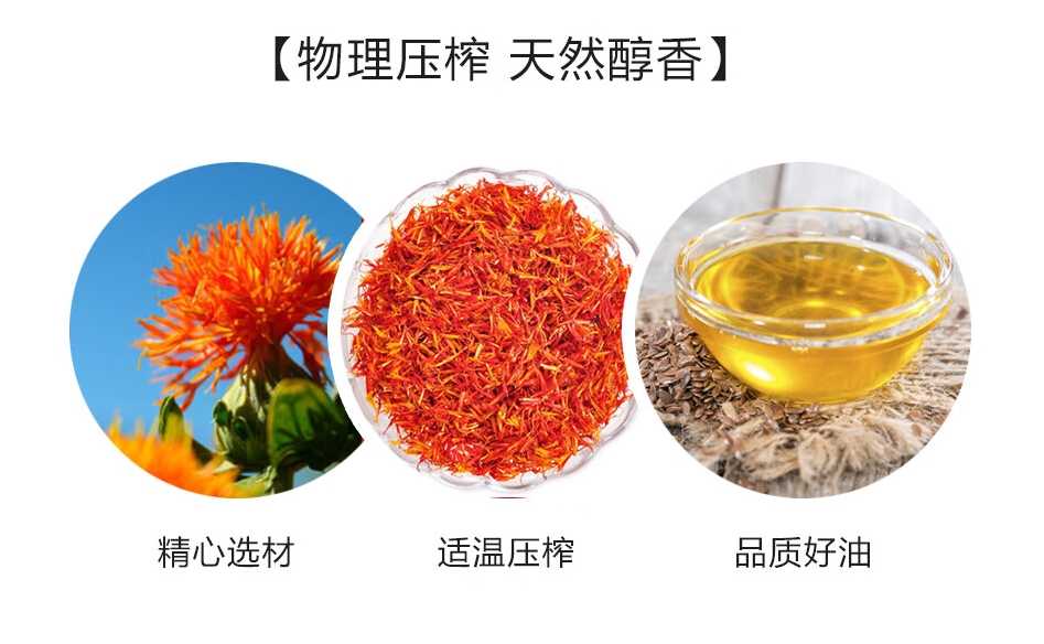 兆格分享：红花籽油营养成分功效